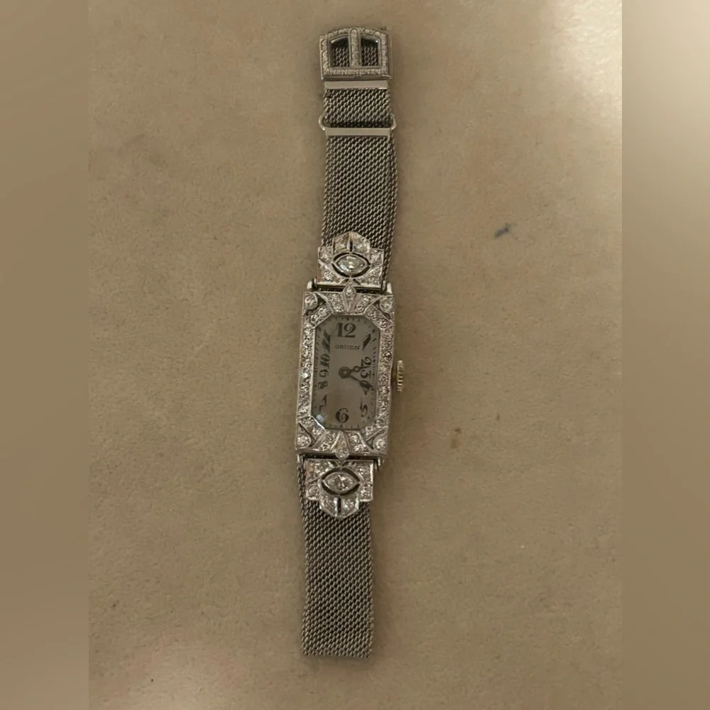 Antique Art Deco Gruen Watch